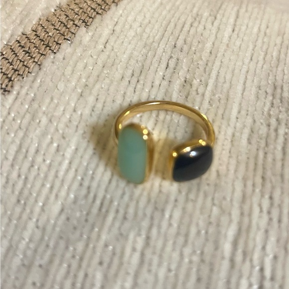 Beautiful earth boutique aquamarine wrap ring size 6 - Picture 6 of 6